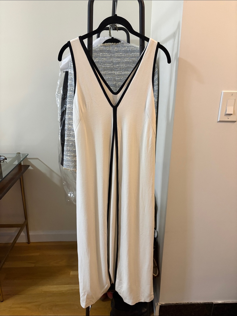 Maeve Colorblock A-line Knit Maxi Dress